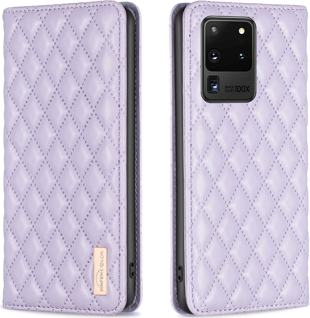 Cover Samsung S20 Ultra Viola Portafoglio - Protezione Shockproof Elegante