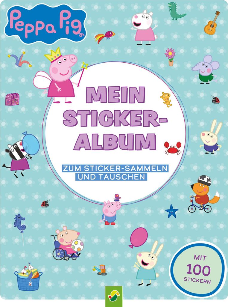 Peppa Pig Mein Stickeralbum mit 100 Stickern Produktbild 