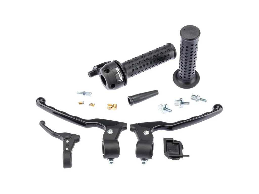 Set de robinetterie Domino Classic avec levier de 154 mm pour mitigeur