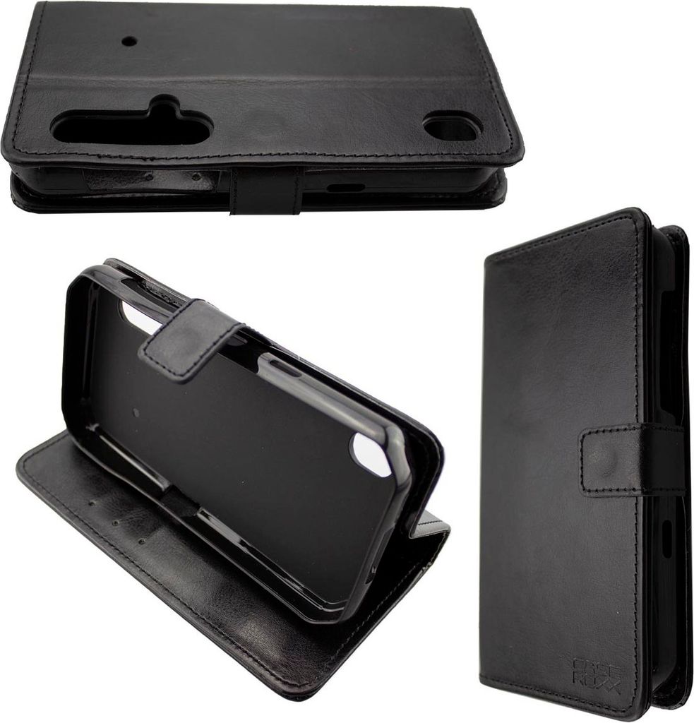 Custodia a libro per Blackview BV9900 nero Immagine del prodotto 