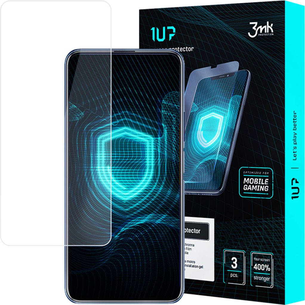 3mk Display Schutzfolie 1UP für Huawei Y9a transparent Gaming (3 Stück)