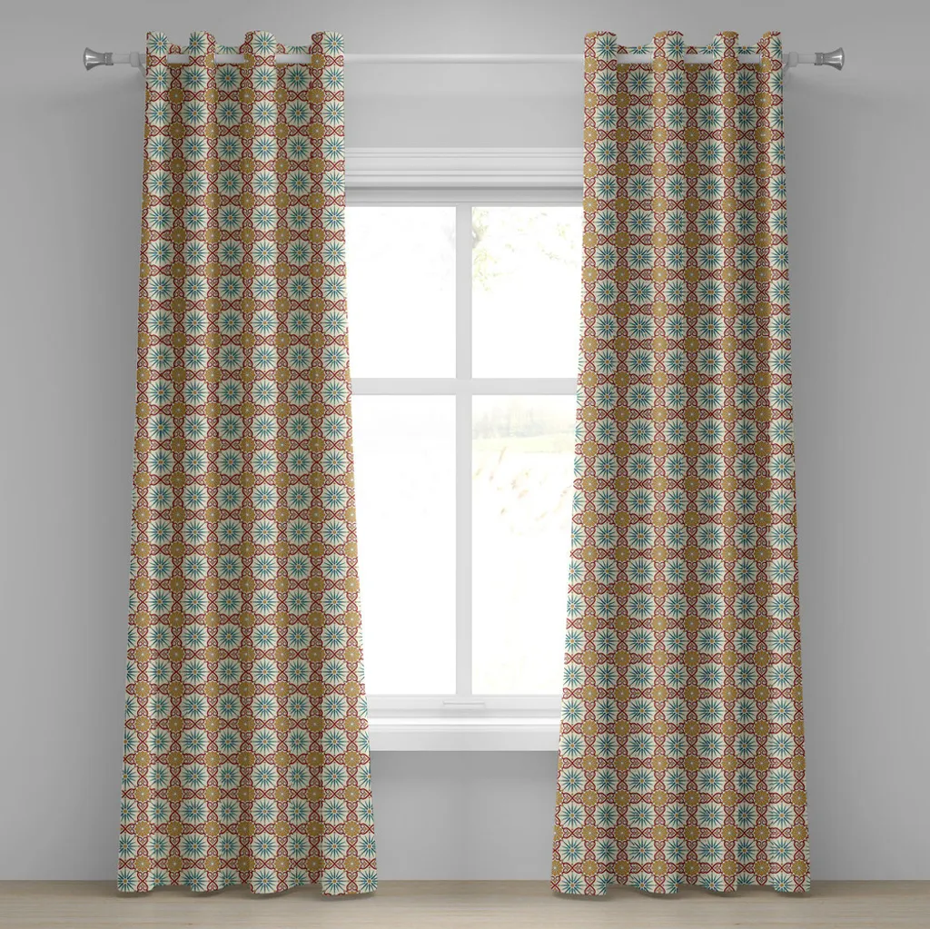 Rideau occultant partiel 280x245 cm pour protéger l'intimité du salon