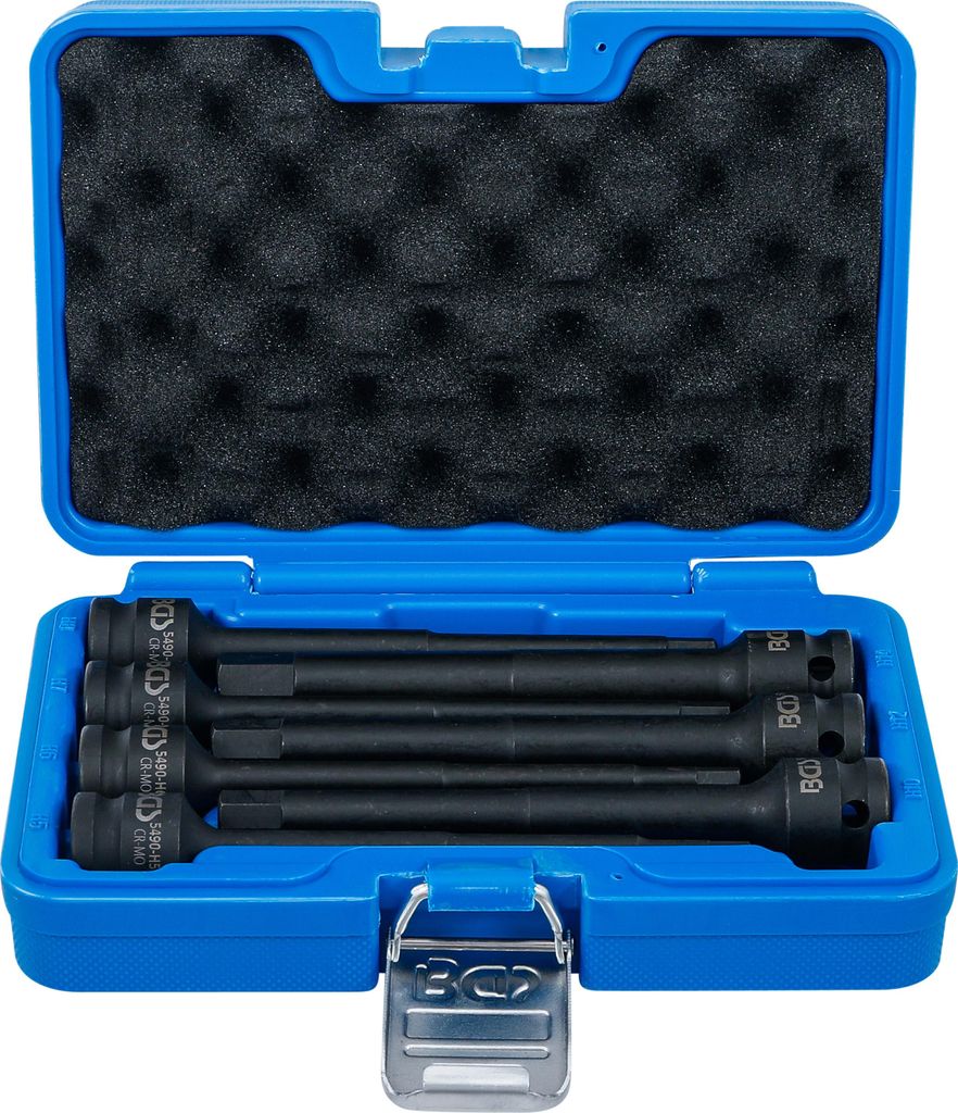 BGS technic Impact Bit Socket Set, Chrom-Molybdän-Stahl, 1476 mm, 150 mm, 1,48 kg