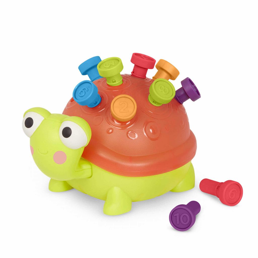 B.Toys Teaching Turtle – interaktiver Lern-TOLE - zum Lernen von Zählen und Farben