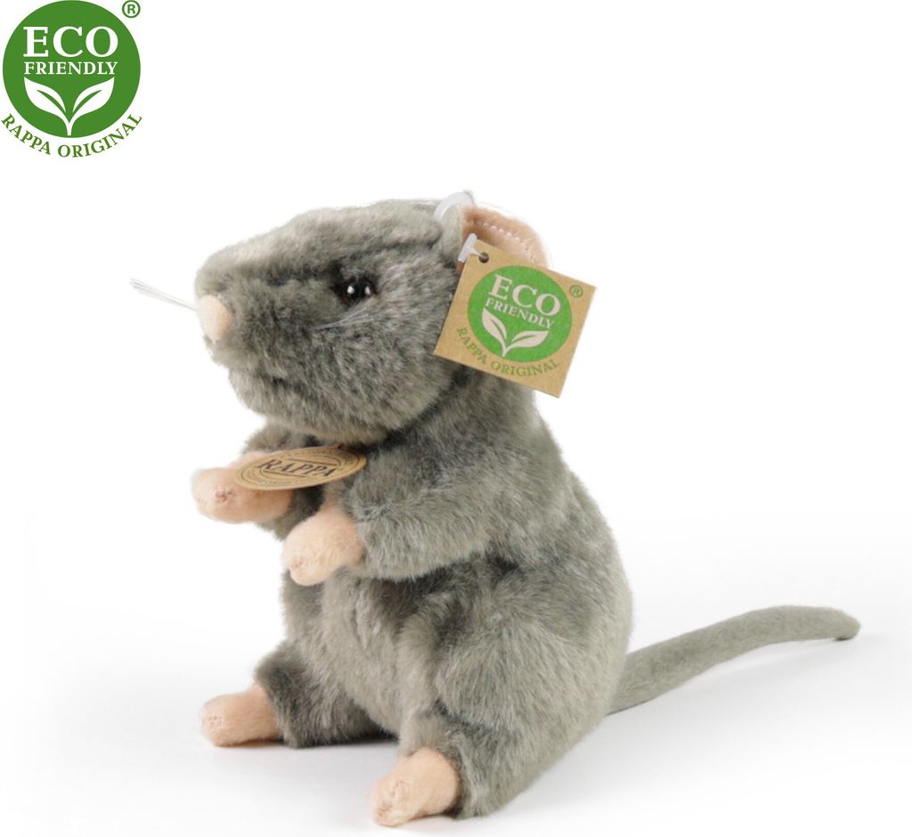 Plüschmaus 16 cm umweltfreundlich