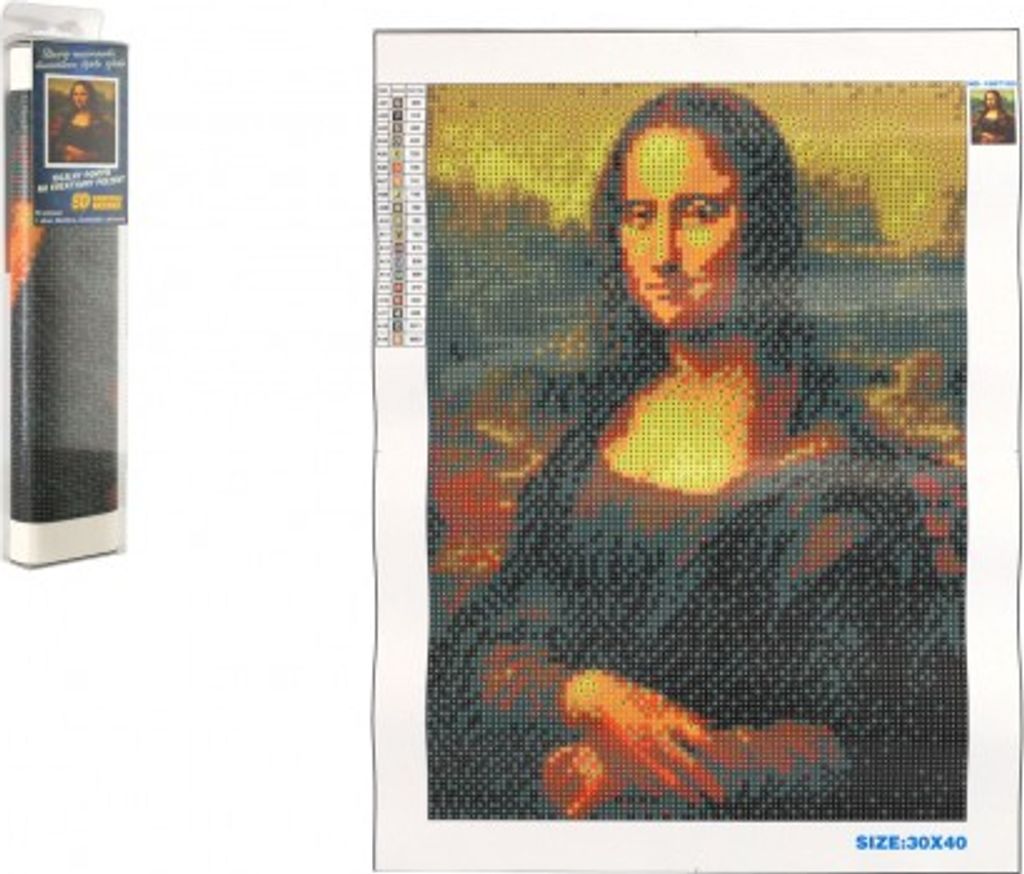 Norimpex Diamond Gemä lde Mona Lisa 30x40cm Obrázok produktu 