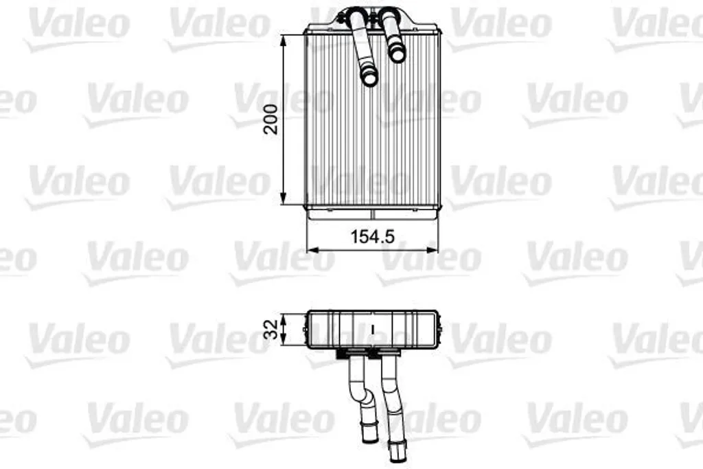 Stop Fuite Chauffage Classe M W163 Échangeur de Chaleur Valeo 1638300061