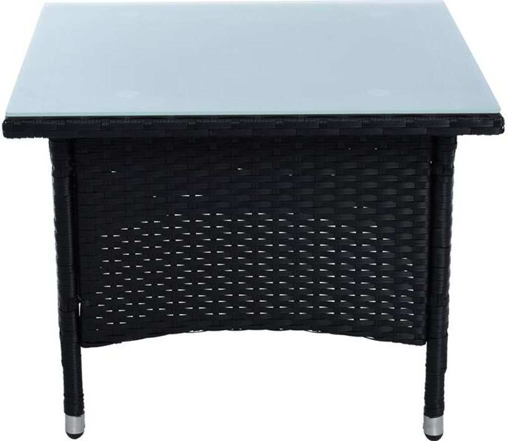 Beistelltisch Tisch Polyrattan Gartentisch Rattan Produktbild 3