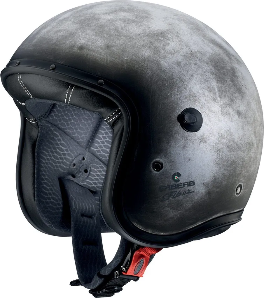 Casque Jet Urbain Caberg Freeride Iron Argent XS - Idéal Scooter et Custom