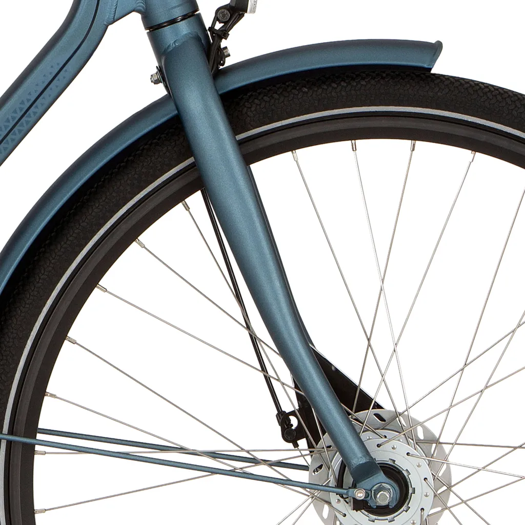Fourche rigide Cortina Foss Mistral Matt pour vélotaf urbain noir