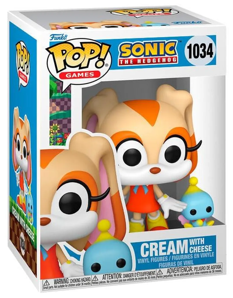 Figurine Sonic the Hedgehog Cheese 10 cm - Figurine de Collection Sonic