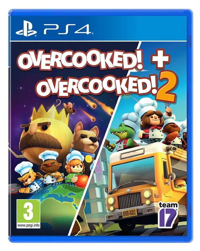 Team17 Overcooked! + Overcooked!2, PlayStation 4, E Produktbild 