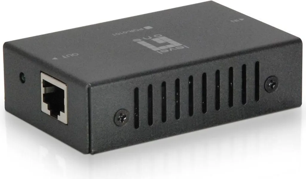 Répéteur PoE Extenseur Ethernet LevelOne POR-0101 Portée +100m