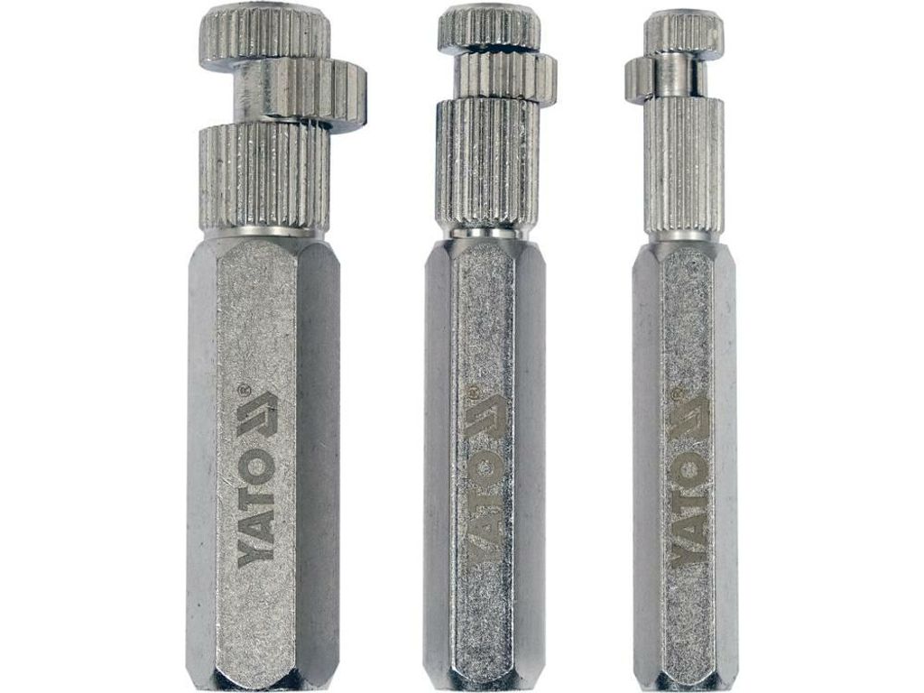 Yato zestaw do wykręcania nypli 3/8" 1/2" 3/4" Produktbild 