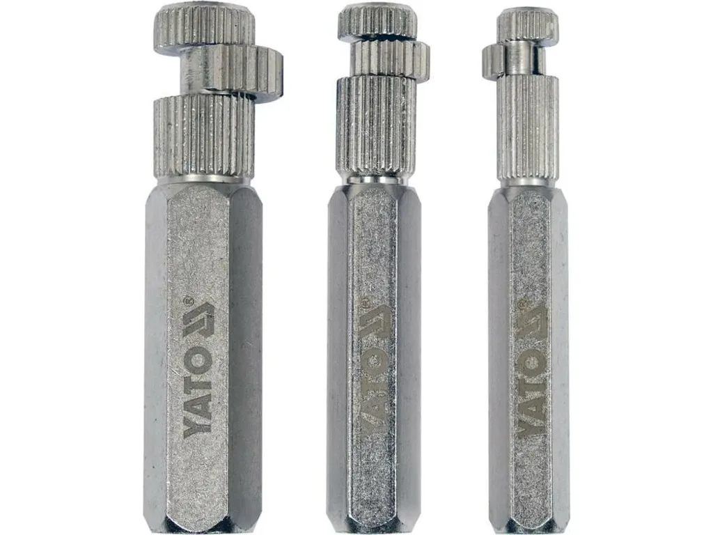 Set Estrattori Nippli YATO 3 Pezzi - Qualità Top per Fai da Te