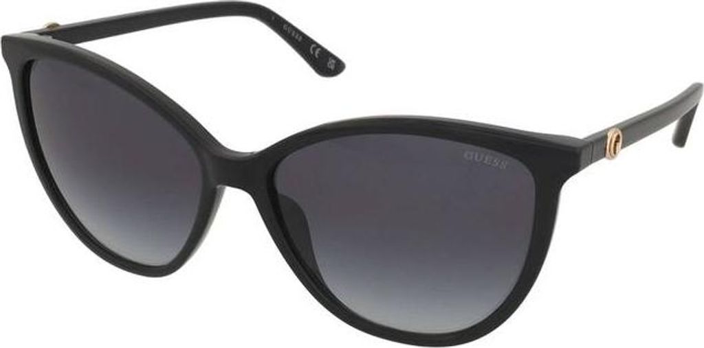 Guess GU00256 Shiny black 58/15/140 Damen Sonnenbrillen