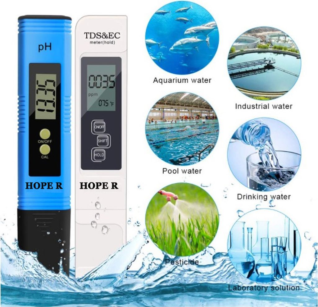 HOPE R, misuratore di PH con correzione automatica e set di Immagine del prodotto 