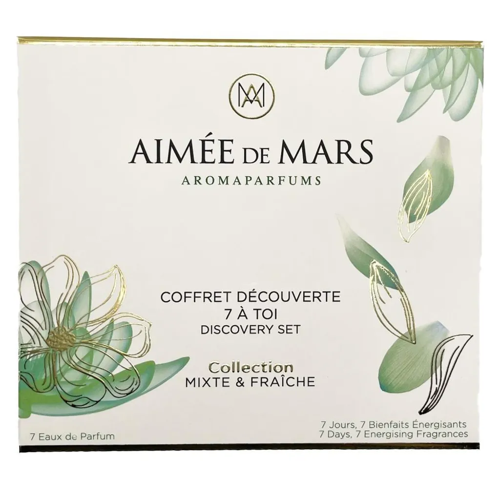 Set Découverte Parfums Frais 7x1,5ml - Kit Échantillons Mixtes 7 à toi