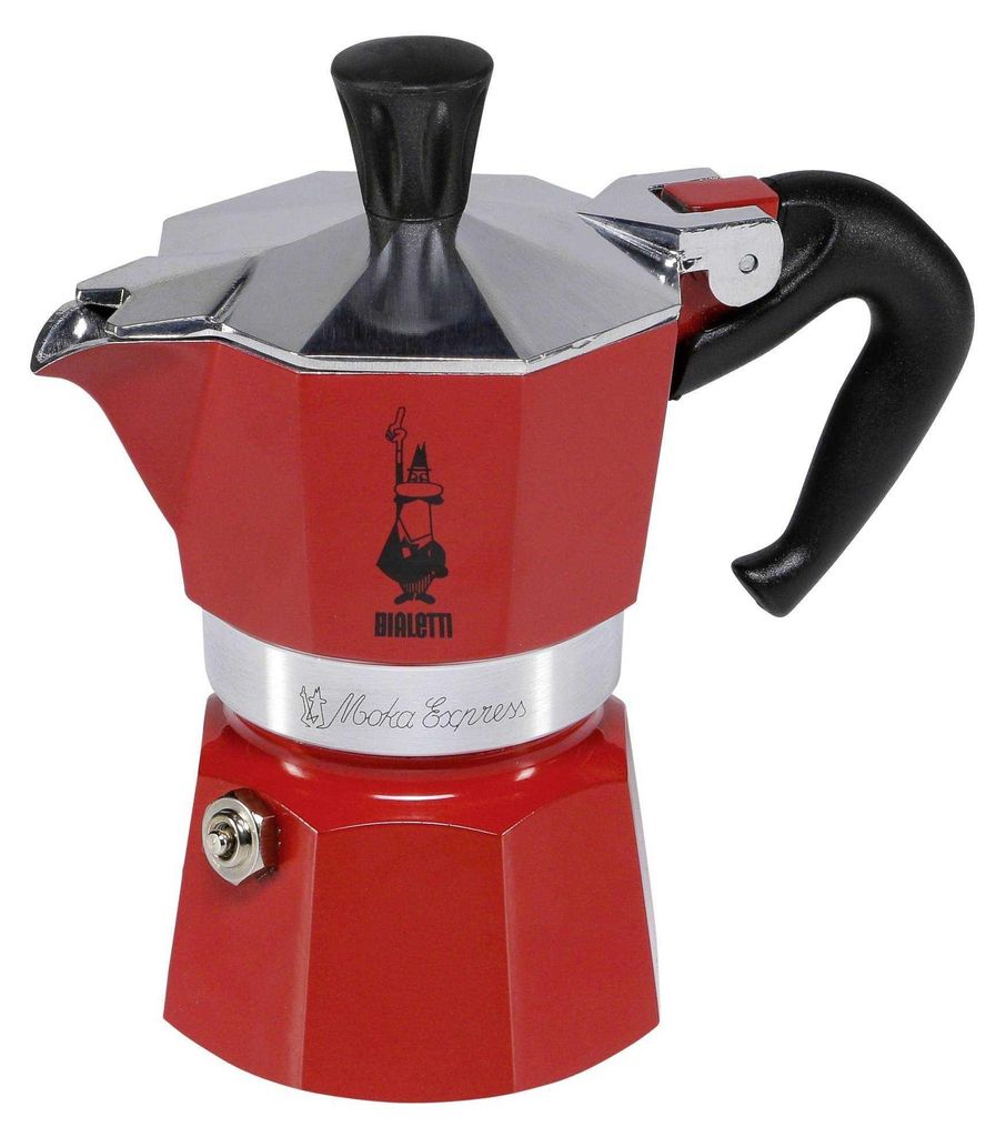 Bialetti Moka Express caffettiera 1tz rossa Immagine del prodotto 