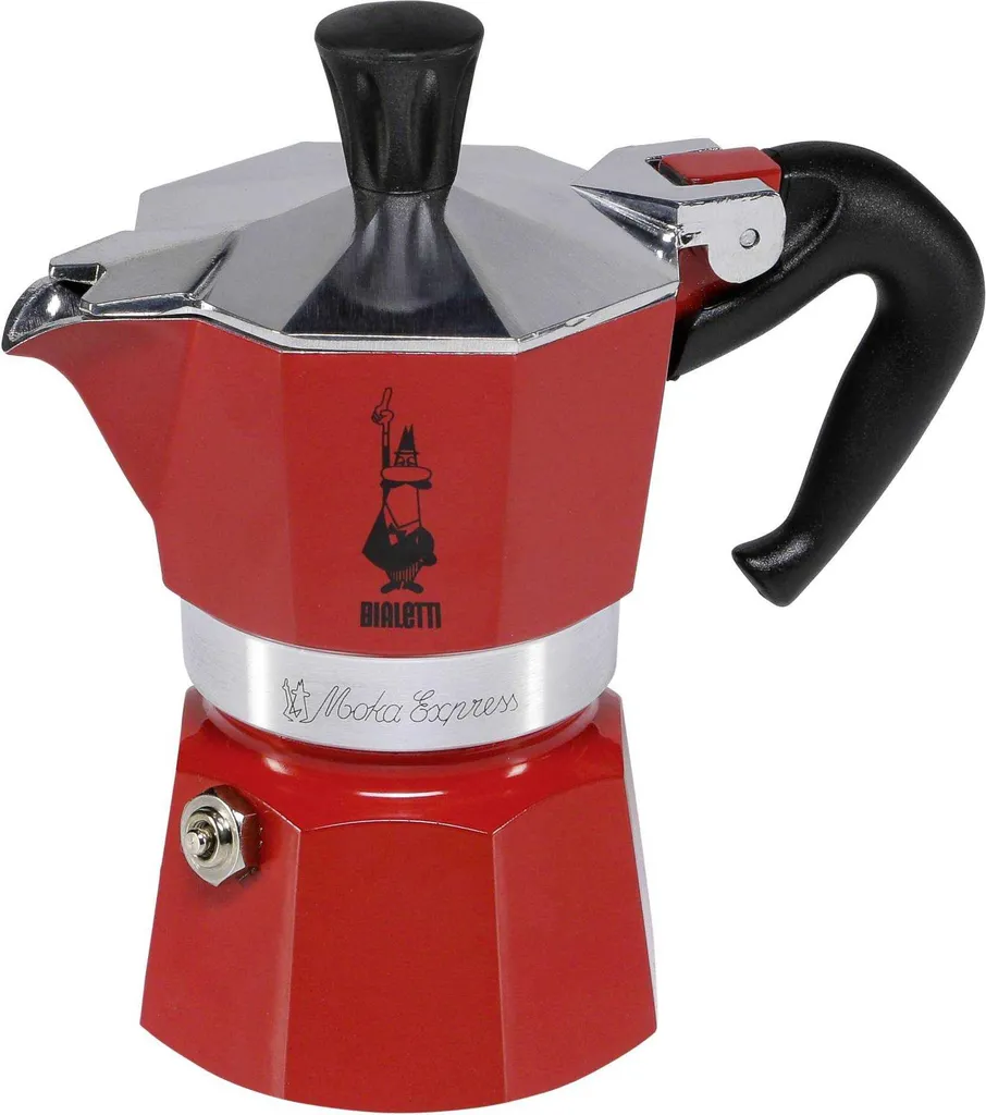 Bialetti Moka Express caffettiera 1tz rossa