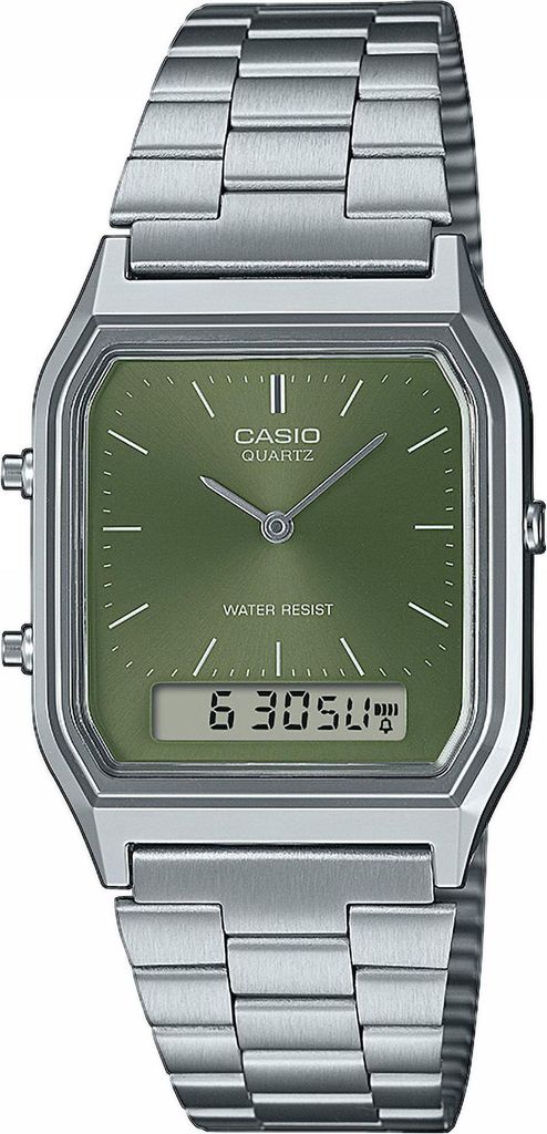 Casio Uhr Retro Armbanduhr AQ-230A-3AMQYES