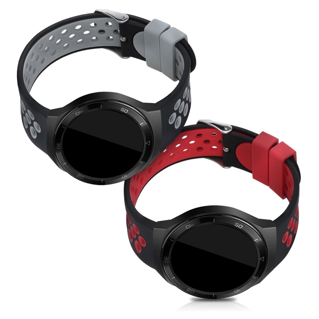 kwmobile 2x Sportarmband kompatibel mit Huawei Watch GT 2e Produktbild 6