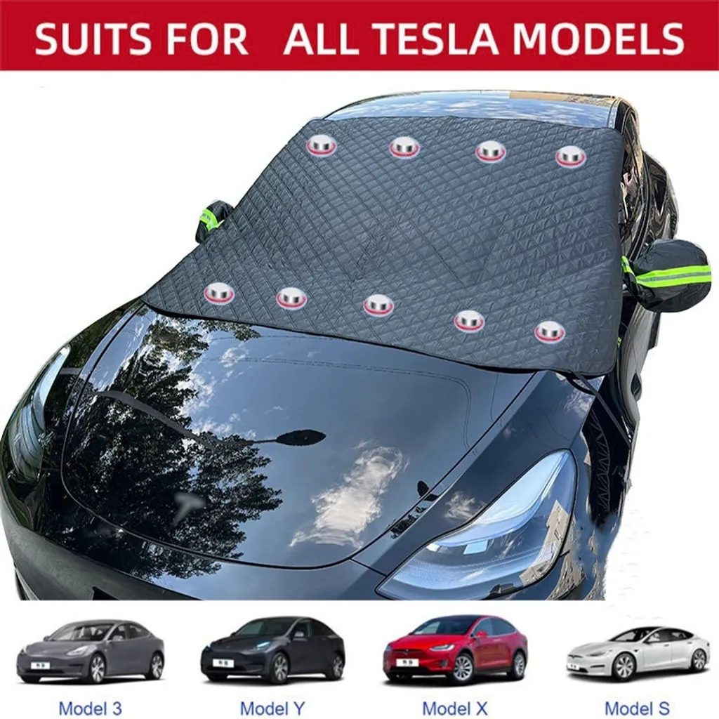 Telo Copriauto Invernale INF per Tesla - Protezione Neve e Ghiaccio