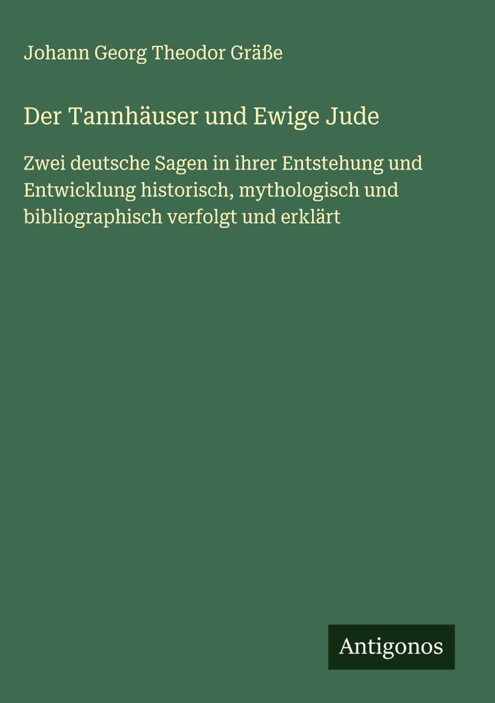 Der Tannhäuser und Ewige Jude