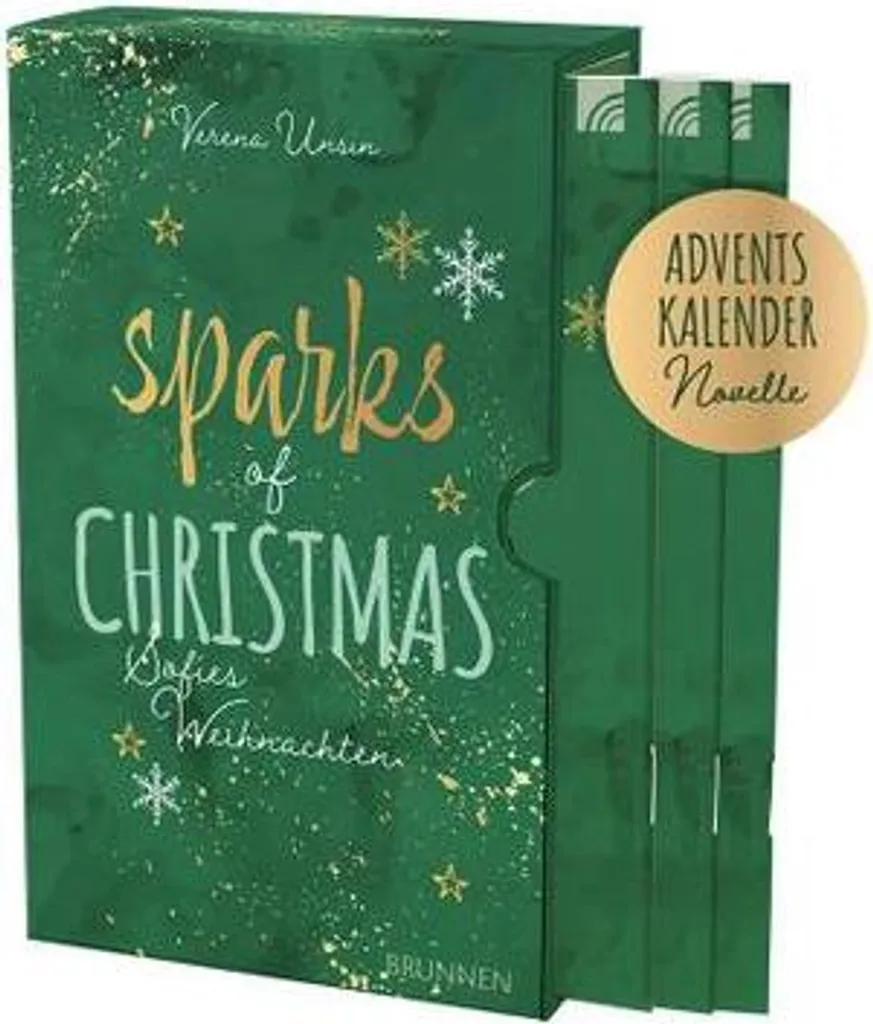 Sparks of Christmas - Suspension de Noël Étincelante en Cristal de Verre