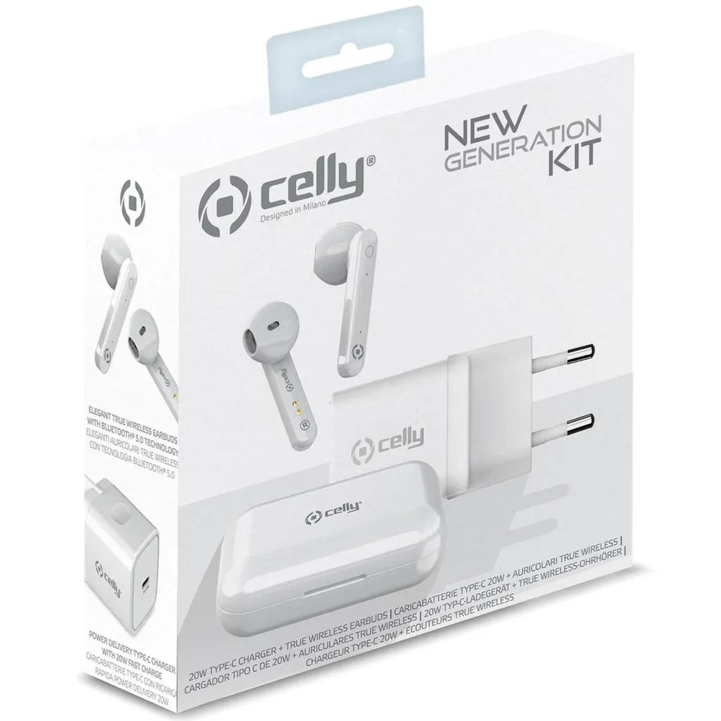 Kit Chargeur PD 20W et Écouteurs True Wireless Bluetooth - Pack Complet
