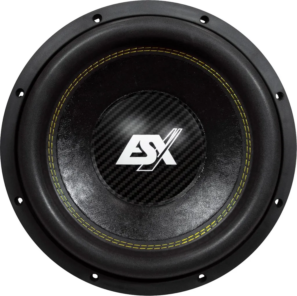Subwoofer 30 cm ESX QUANTUM QXE12D2 - Double Aimant et 1600W Max Power
