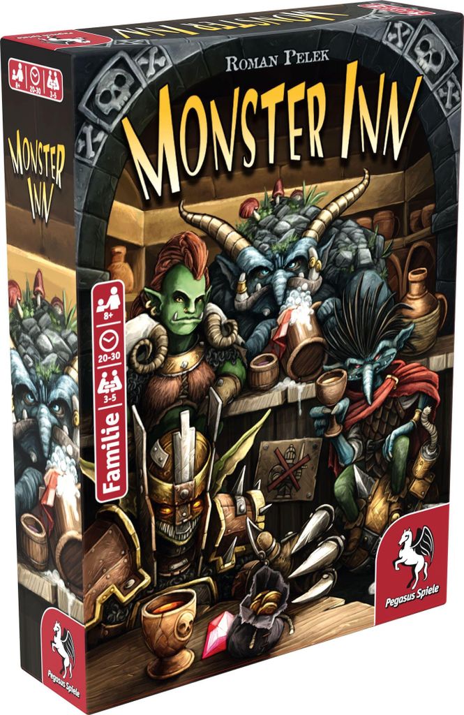 Gioco di carte Monster Inn per 3-5 giocatori dagli 8 anni Immagine del prodotto 