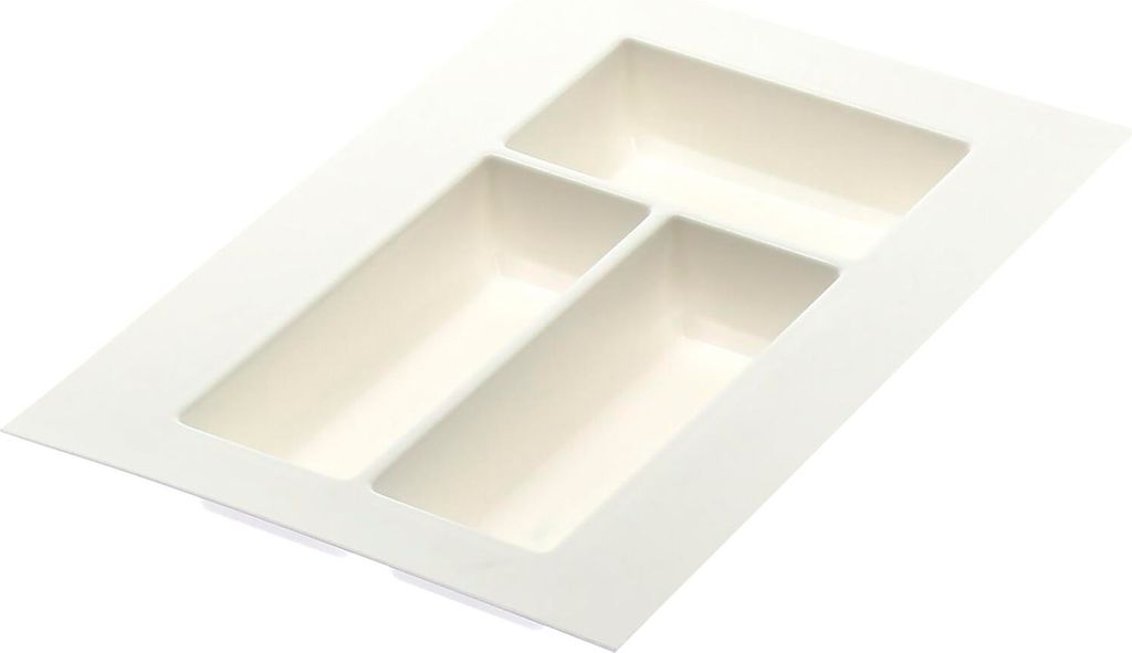 Agoform Besteckeinsatz Classico kürzbar 440x290x50,5mm, Kunststoff weiß