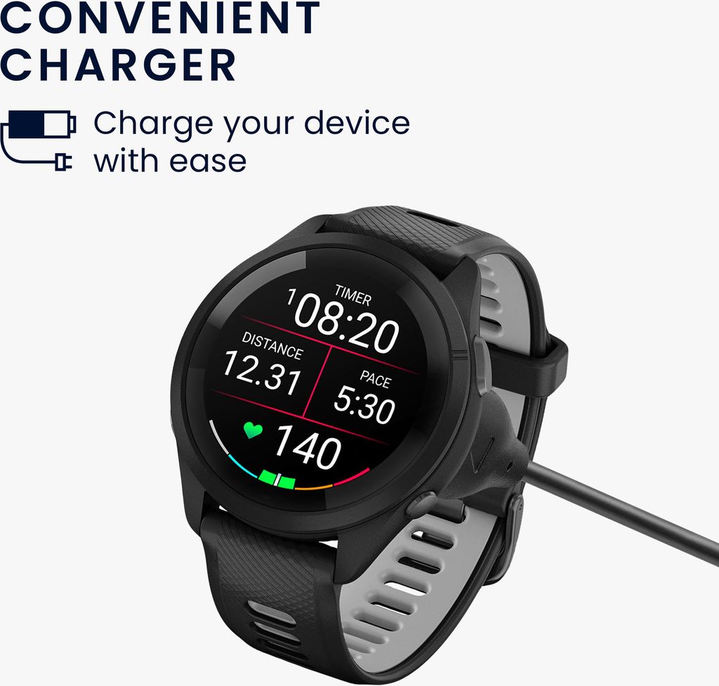 kwmobile USB C Ladekabel kompatibel mit Garmin Forerunner Produktbild 6