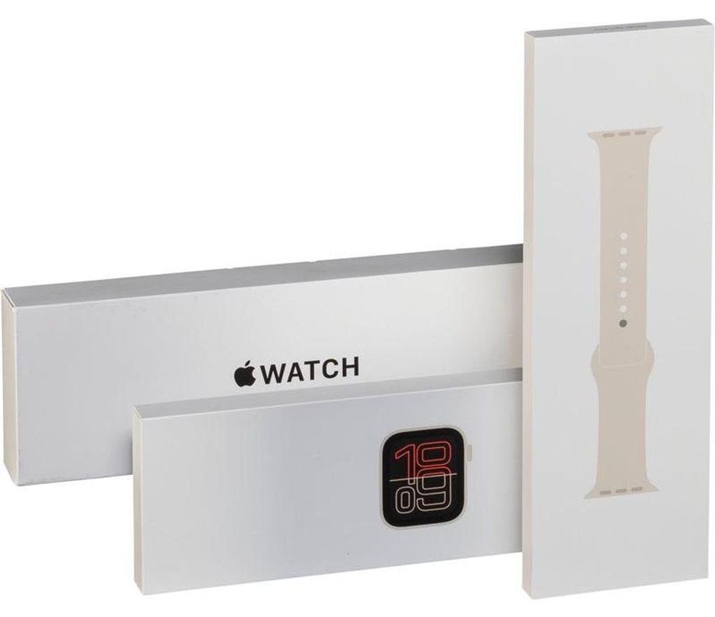 Apple Watch SE 3 (GPS) - 40 mm - Sternenlicht-Aluminium Produktbild 