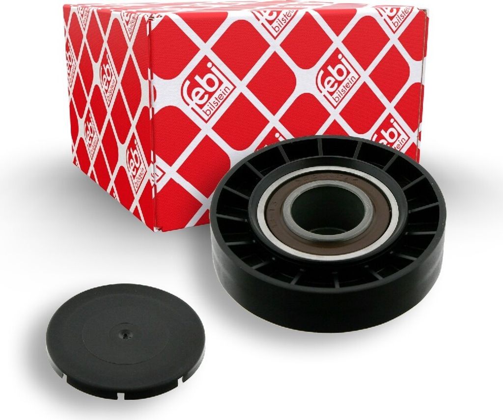 FEBI BILSTEIN 11343 Umlenkrolle Keilrippenriemen 78mm für AUDI 80 Limousine (8C2, B4) 80 (89, 89Q, 8A, B3) Cabriolet (8G7, B4) 80 Avant (8C5, B4)