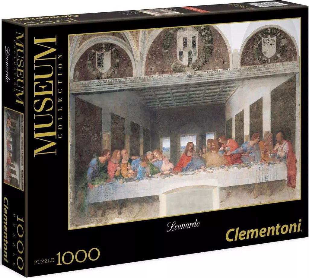 Clementoni puzzle 1000 Musée La Cène 31447 Image du produit 