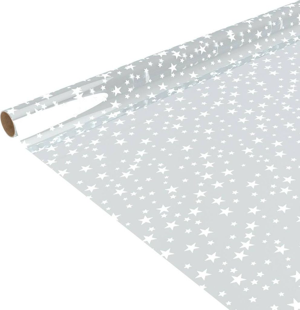 Transparentes bedrucktes geschenkpapier 500x70cm - Feeric Lights & Christmas