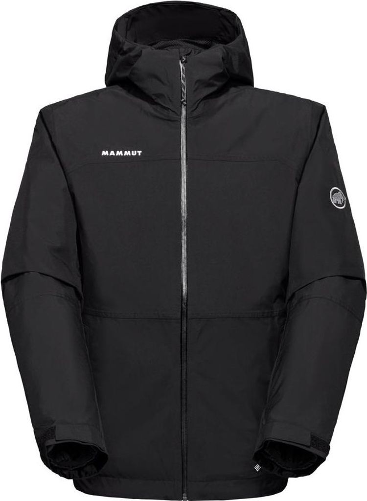 Treeline 3 in 1 HS Hooded Jacket Men, Hardshell Doppeljacke Herren - Mammut, Farbe:black-black, Größe:XL