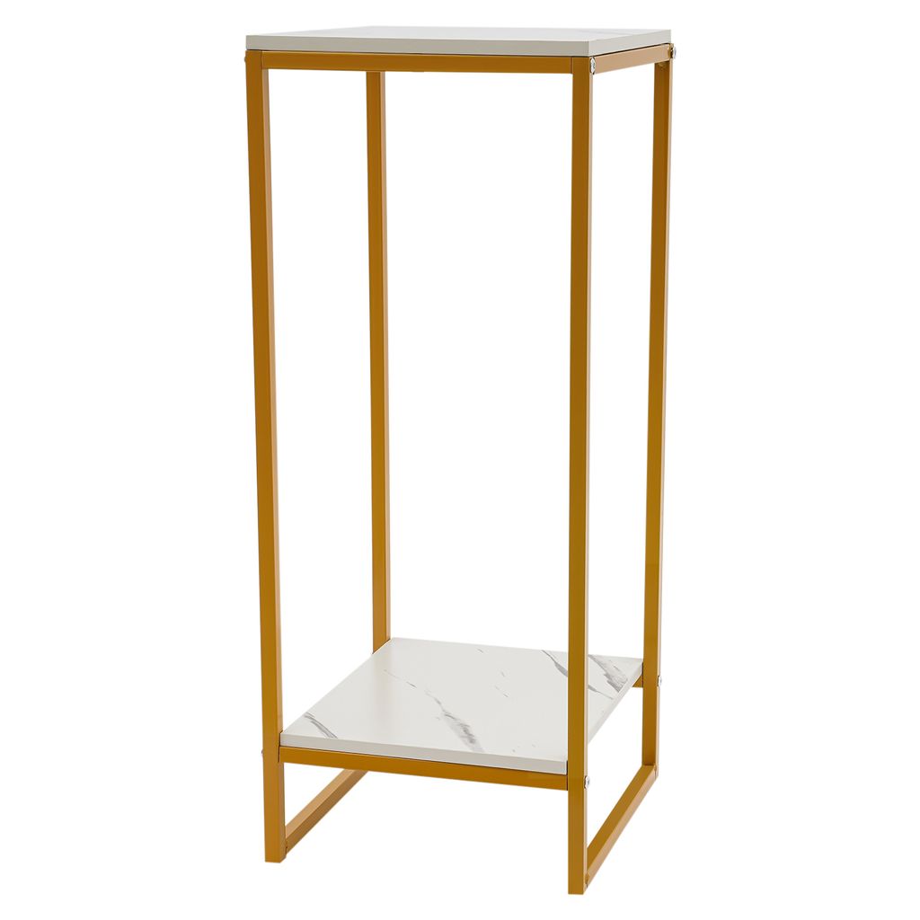 2 Schichten Metallständer Modern 30,2*30,2*75cm Produktbild 5