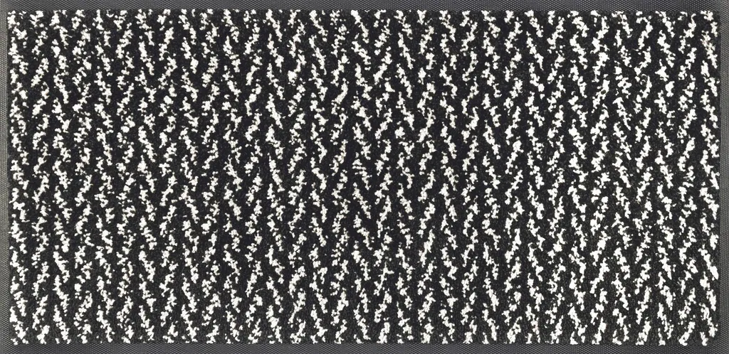 Paillasson lavable Wash+Dry Duo Pepper fini les traces de pas 35 x 75 cm