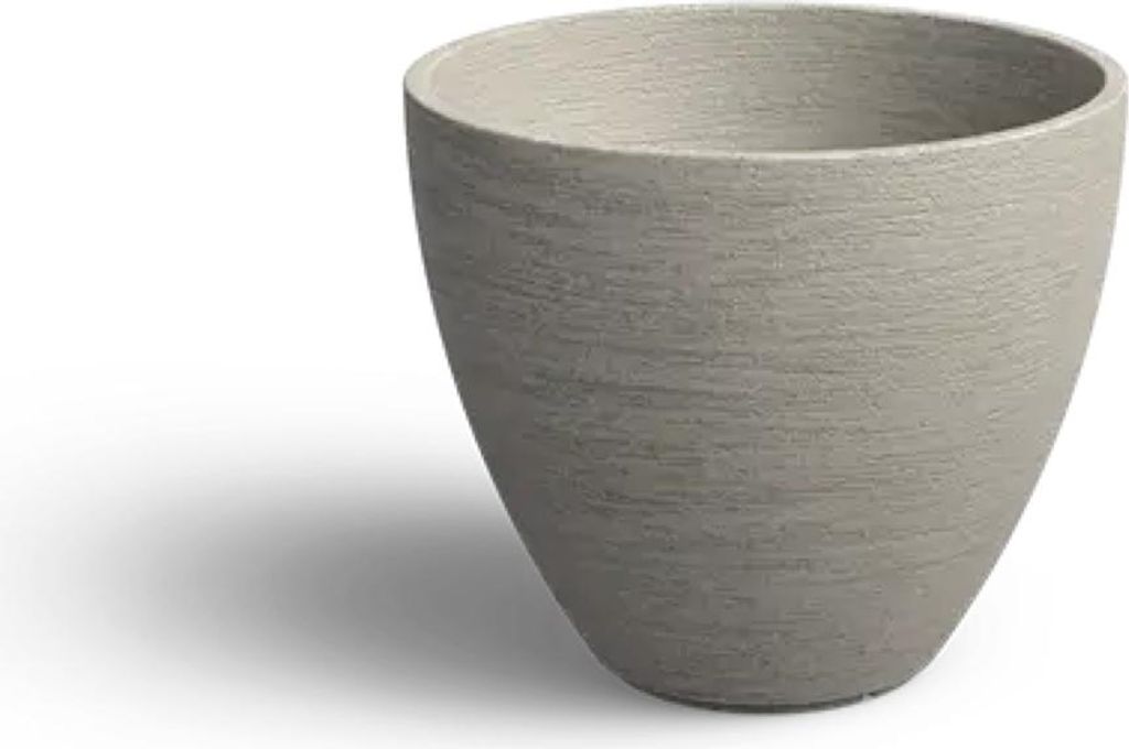 Adezz Liv aus Beton/Glasfaser Pflanzgefäß Pflanzkübel 70x60 cm in mehreren Farben