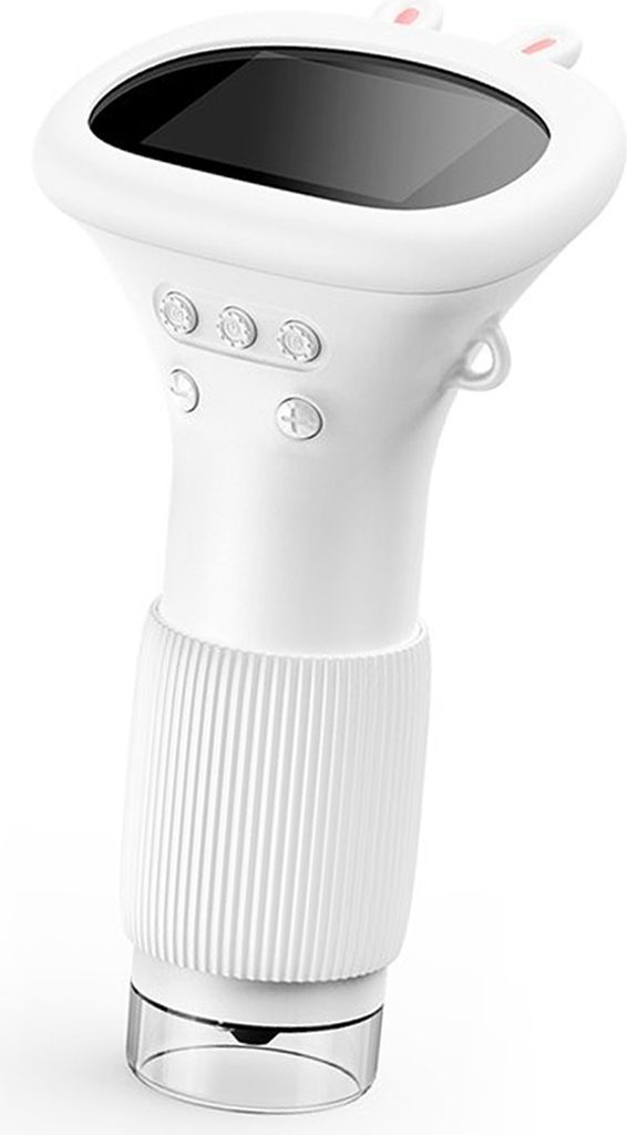 Lupe mit Licht, Kindermikroskop mit 2-Zoll-Bildschirm, 1000-fache Vergroesserung, Mini-Handmikroskop-Kamera, Weihnachts- und Geburtstagsgeschenke