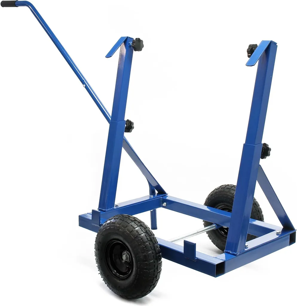 Chariot de transport pour plaques et panneaux 200kg en acier robuste
