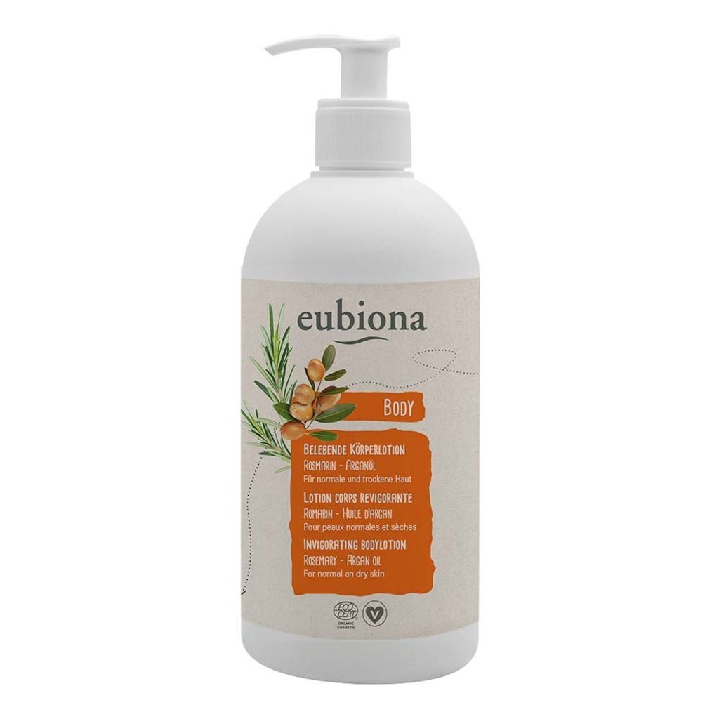 Lotion corporelle vivifiante - Huile de romarin et d'argan Image du produit 
