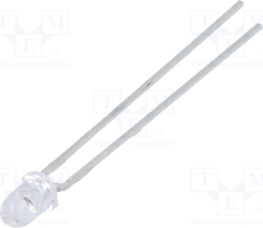 5x Fototransistor 35V 12° λp max: 860nm 3mm Linse: transparent SFH 309-3/4 Fototr