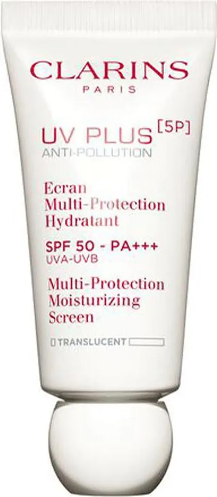 Ecran Solaire Visage Clarins UV PLUS 5P Soin Hydratant Invisible SPF 50