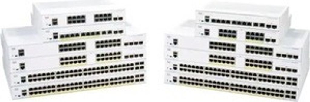Cisco CBS350, Managed, L3, Gigabit Ethernet (10/100/1000), Power over Ethernet (PoE), Rack-Einbau, Desktop