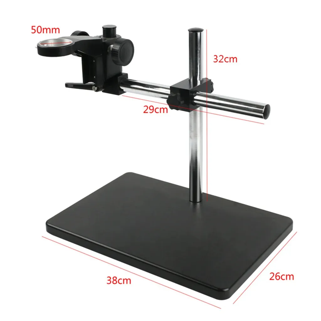 Support de microscope pour soudure électronique réglable noir rigide