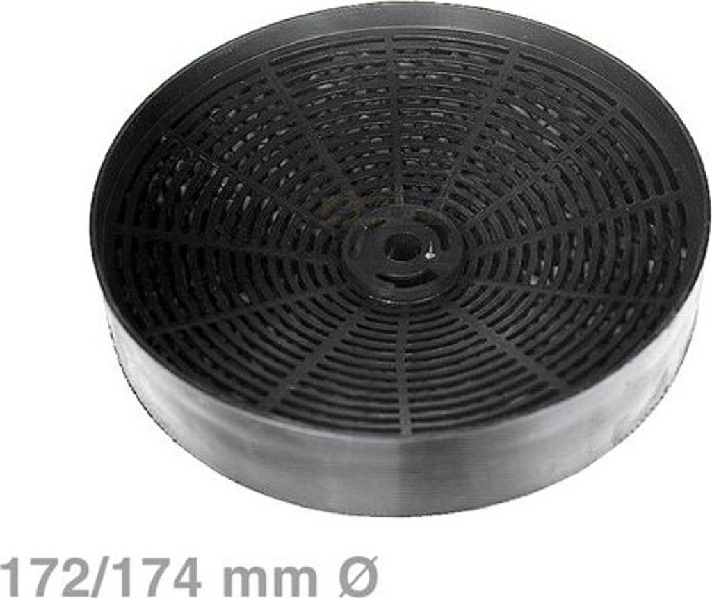 Europart Kohlefilter, Filter für Dunstabzugshaube 172mm wie 50250881005 für Turboair90